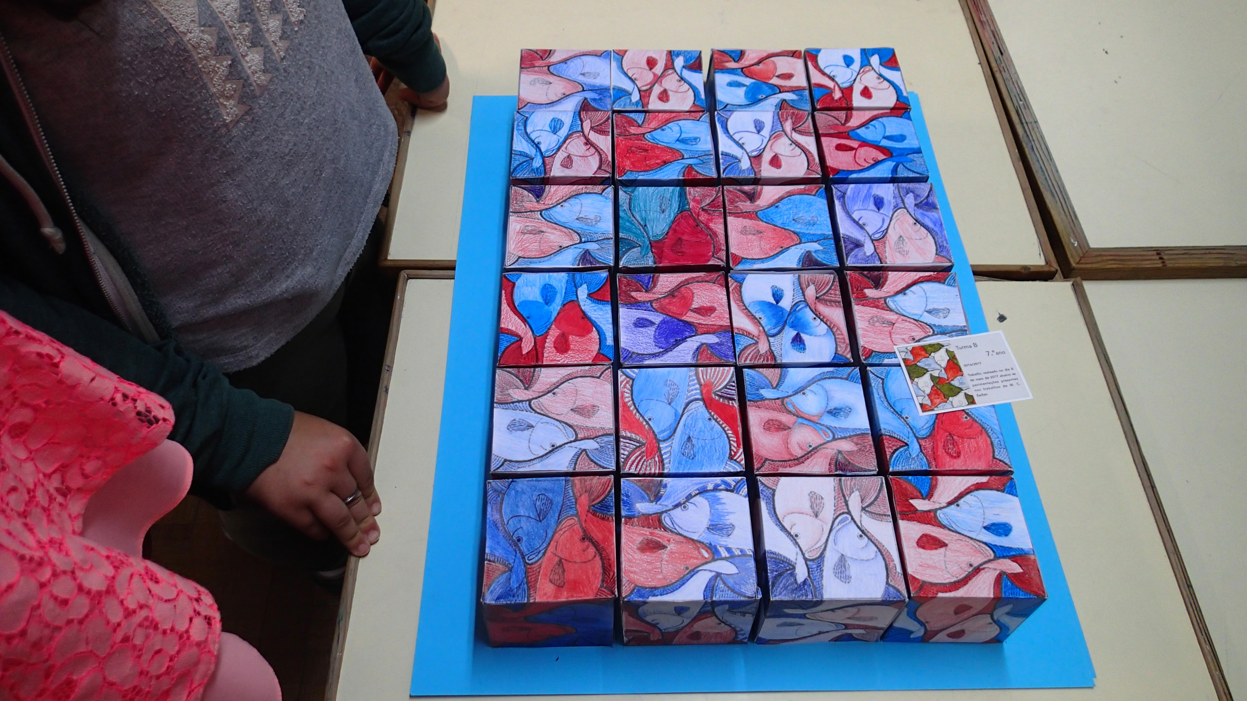 Exposição ESCHER – 3D Dia da Escola - G500 Matemática Exposição ESCHER – 3D Dia da Escola - G500 Matemática