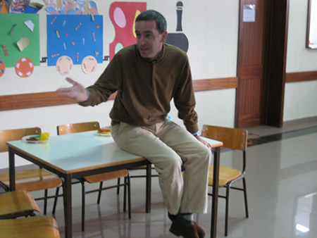 António Cruz visita escola da Marinheira